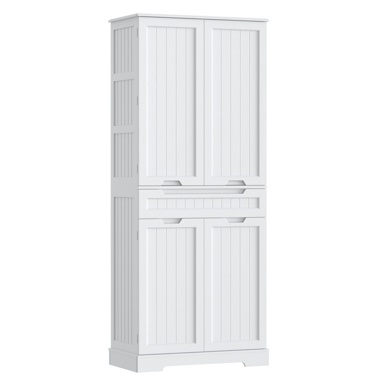 Wayfair white pantry deals cabinet